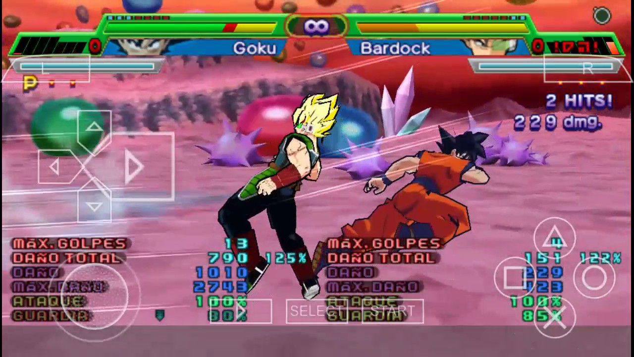 dragon ball z psp game for android free download